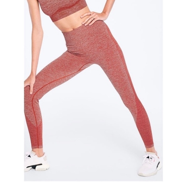 PINK Victoria Secret Seamless Workout Tights High Waisted Leggings Size Small - Picture 16 of 16